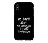 Carcasa para iPhone XS MAX He tanti difetti ma comunque li Porto benissimo