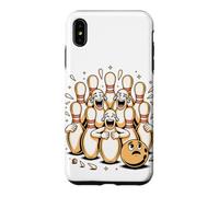 Carcasa para iPhone XS MAX Hear The Ten Pins Laughing Bowling Bowler Pun