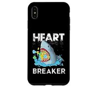 Carcasa para iPhone XS MAX Heart Breaker Shark Shirt Valentine Shark Shirt Valentines