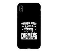 Carcasa para iPhone XS MAX Heaven Made Cows Farmers Do The Rest Funny Ganaderos