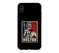 Carcasa para iPhone XS MAX Héctor Legendario Héroe Troyano Antiguo Guerrero Mitología