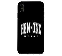 Carcasa para iPhone XS MAX HemOnc Enfermera de Hematología Oncología