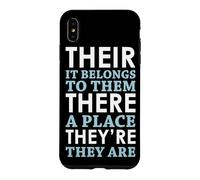 Carcasa para iPhone XS MAX Her There Are - Inglés Gramática