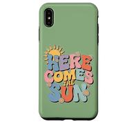 Carcasa para iPhone XS MAX Here Comes The Sun Retro Flower Spring Happy Summer