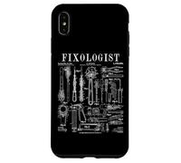Carcasa para iPhone XS MAX Herramientas de reparación de automóviles Fixologist Mechanic Vintage Patent Print