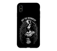 Carcasa para iPhone XS MAX Hex The Patriarchy Halloween Feminista Bruja gótica Cabello