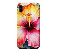 Carcasa para iPhone XS MAX Hibisco Aloha Flor Espiritual Hawaii Maui Oahu Kauai Isla