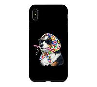 Carcasa para iPhone XS MAX Hilo de Ganchillo Cuadrado Australiano de Perro Pastor Australiano