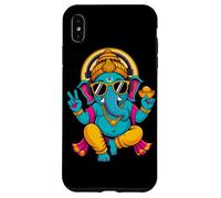 Carcasa para iPhone XS MAX Hindú Ganesha Puja Meditación Yoga Murti Elefante Dios India