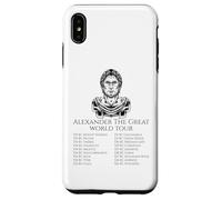 Carcasa para iPhone XS MAX Historia Griega clásica - Alejandro Magno World Tour