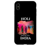 Carcasa para iPhone XS MAX Holi Festival India Recuerdo Turístico Mumbai Delhi Kerala Goa
