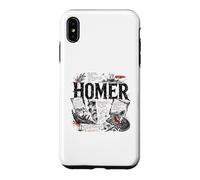 Carcasa para iPhone XS MAX Homer Iliad Odyssey Poesía Griega Antigua