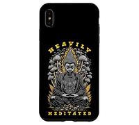 Carcasa para iPhone XS MAX Hongos mágicos psicodélicos de Buda de Yoga fuertemente meditados