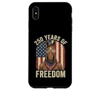 Carcasa para iPhone XS MAX Horse 250Th Anniversary America 4th of July Horse
