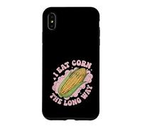 Carcasa para iPhone XS MAX Humor Adulto Divertido I Eat Corn The Long Way