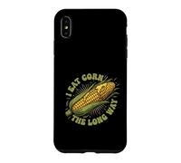 Carcasa para iPhone XS MAX Humor Adulto Divertido I Eat Corn The Long Way