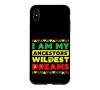Carcasa para iPhone XS MAX I Am My Ancestors Wildest Dreams Vintage Negro Historia Oscuro