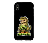 Carcasa para iPhone XS MAX I Ate The Carbívoros Divertido Juego de Palabras Vegano Dino