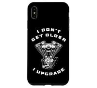 Carcasa para iPhone XS MAX I Don't Get Older I Upgrade - Motorcycle Engine Graphic