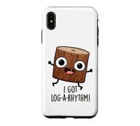 Carcasa para iPhone XS MAX I Got Log-a-Rhythm Juego de Palabras matemáticas Divertido