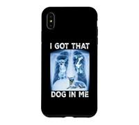 Carcasa para iPhone XS MAX I Got That Dog in Me Dog Xray Meme Funny Dog Chihuahua