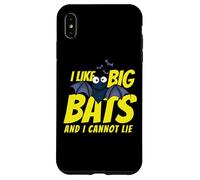 Carcasa para iPhone XS MAX I Like Big Bats and I Cannot Lie Funny Bat Lovers