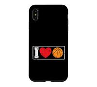 Carcasa para iPhone XS MAX I Love Basketball en Formato Corto Ball Sports USA