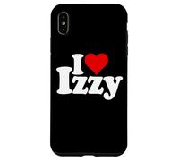 Carcasa para iPhone XS MAX I Love Heart Izzy Isabel Nombre EN UNA tee