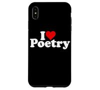 Carcasa para iPhone XS MAX I Love Heart POESÍA POEMAS POETAS