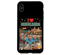 Carcasa para iPhone XS MAX I Love Heidelberg Alemania