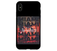 Carcasa para iPhone XS MAX I Love Miami, Awesome Miami Florida Palms Take Me Anywhere