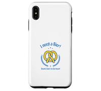 Carcasa para iPhone XS MAX I Need A Bier Thank God I'm German (Declaración de Cerveza Divertida)