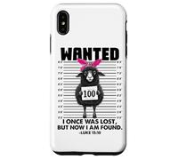 Carcasa para iPhone XS MAX I Once Was Lost But Now I Am Found Lucas 15:10 Fun Lost Sheep