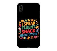 Carcasa para iPhone XS MAX I Speak Fluent Snack Negotiation