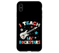 Carcasa para iPhone XS MAX I Teach Lil' Rockstars, Profesor de música Rock, Banda de Guitarra