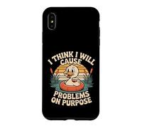 Carcasa para iPhone XS MAX I Think I Will Cause Problems On Purpose Chaos Vibe -