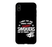 Carcasa para iPhone XS MAX I Want The Job Where I Push Scared Skydivers out of Planes