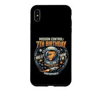 Carcasa para iPhone XS MAX I Was 6 Now Im 7 Astronaut Outer Space Birthday Kids Gear
