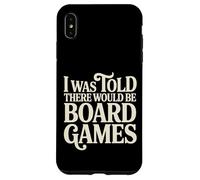 Carcasa para iPhone XS MAX I Was Told There Would Be Board Games Introvert Night -