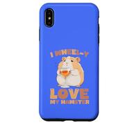 Carcasa para iPhone XS MAX I Wheel-y Love My Hamster Kawaii Lindo Divertido