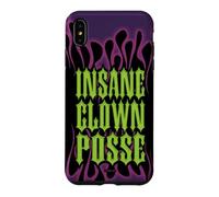 Carcasa para iPhone XS MAX ICP Purple Flames Old English Logo Horrorcore Rap Music