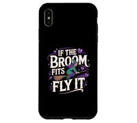 Carcasa para iPhone XS MAX If The Broom Fits Fly It Witchcraft