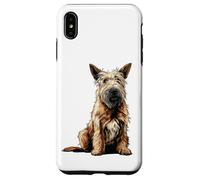 Carcasa para iPhone XS MAX Ilustración de Perro Berger Picard