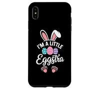 Carcasa para iPhone XS MAX I'm A Little Eggstra Funny Easter Bunny Kids Toddler