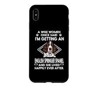 Carcasa para iPhone XS MAX I'm Getting An English Springer Spaniel Funny Dog Mom Puppy