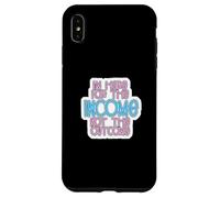 Carcasa para iPhone XS MAX I'm Here for The Income Not The Outcome Job Worker Gear