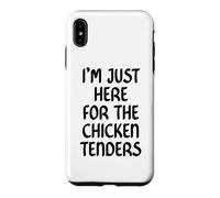 Carcasa para iPhone XS MAX I'm Just Here for The Chicken Tenders Funny Chicken Tender