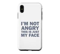 Carcasa para iPhone XS MAX I'm Not Angry This Is Just My Face