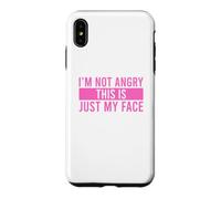 Carcasa para iPhone XS MAX I'm Not Angry This Is Just My Face