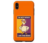 Carcasa para iPhone XS MAX I'm Not Bossy I Am The Boss Funny Nurse Teacher Mom Kid